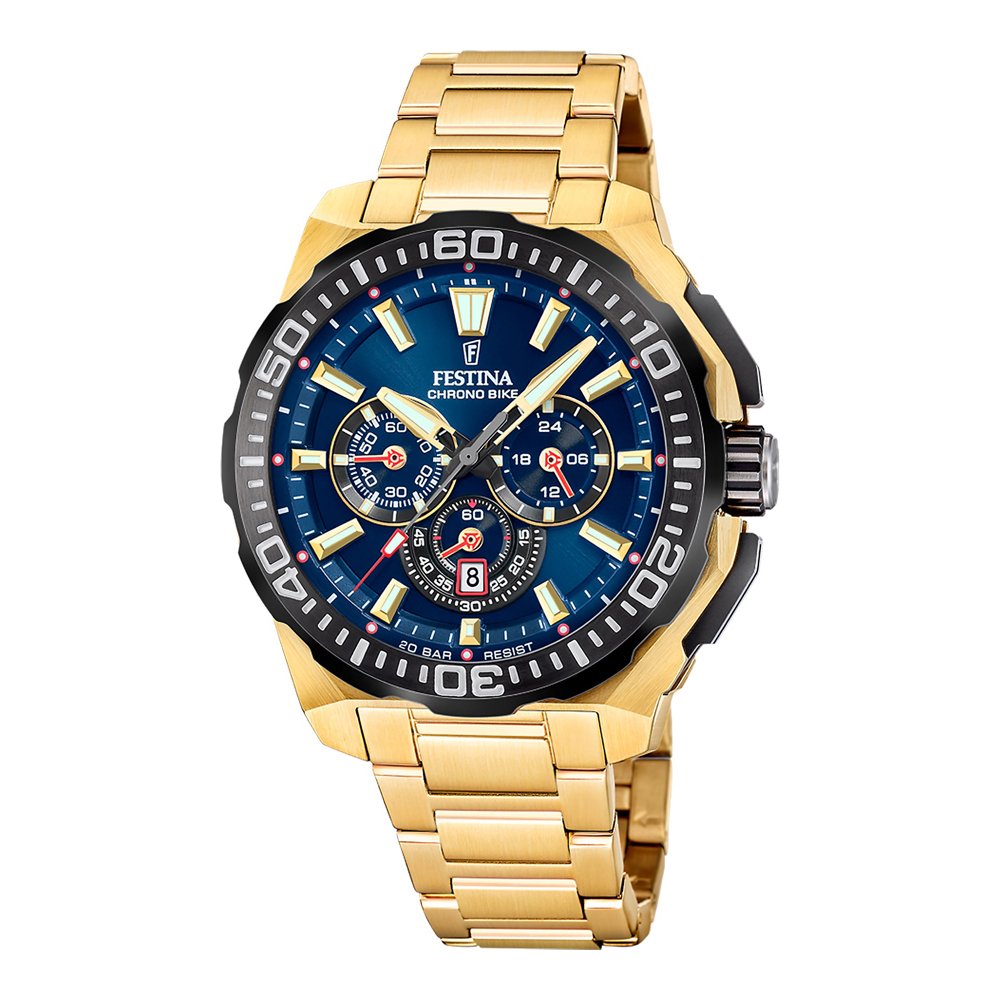 Vyriškas laikrodis Festina Chrono Bike F20727/1 Men's Watch Diver's Watch Chronograph
