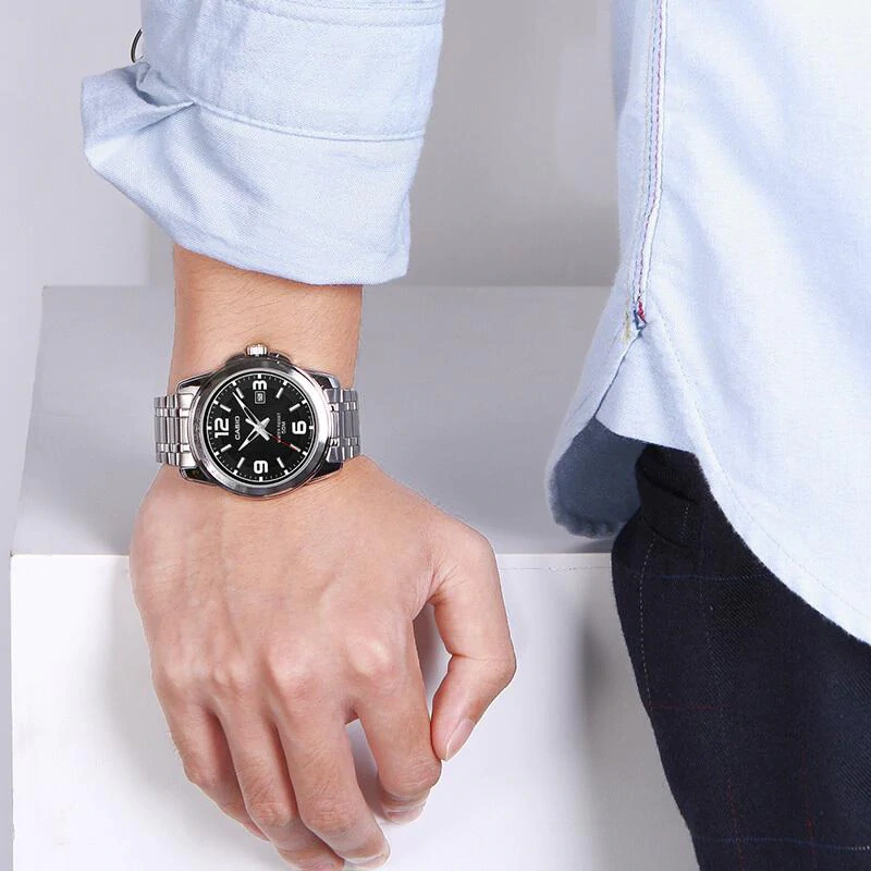 CASIO VYRIŠKAS LAIKRODIS MTP-1314D-1AV (zd024c) + DĖŽUTĖ - Image 8