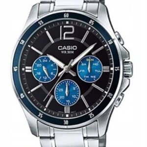 CASIO VYRIŠKAS LAIKRODIS MTP-1374D-2AV (zd063c) + DĖŽUTĖ