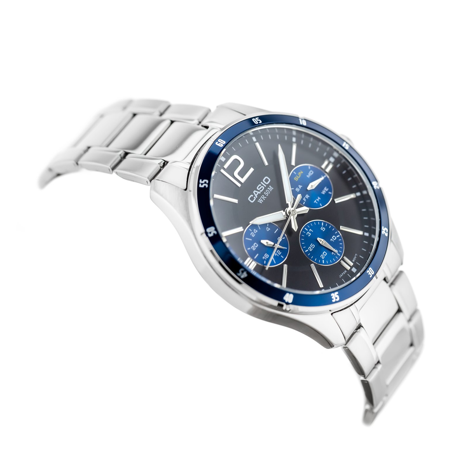 CASIO VYRIŠKAS LAIKRODIS MTP-1374D-2AV (zd063c) + DĖŽUTĖ - Image 3