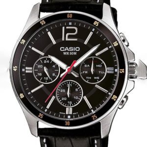 CASIO VYRIŠKAS LAIKRODIS MTP-1374L-1AV (zd064b) + DĖŽUTĖ