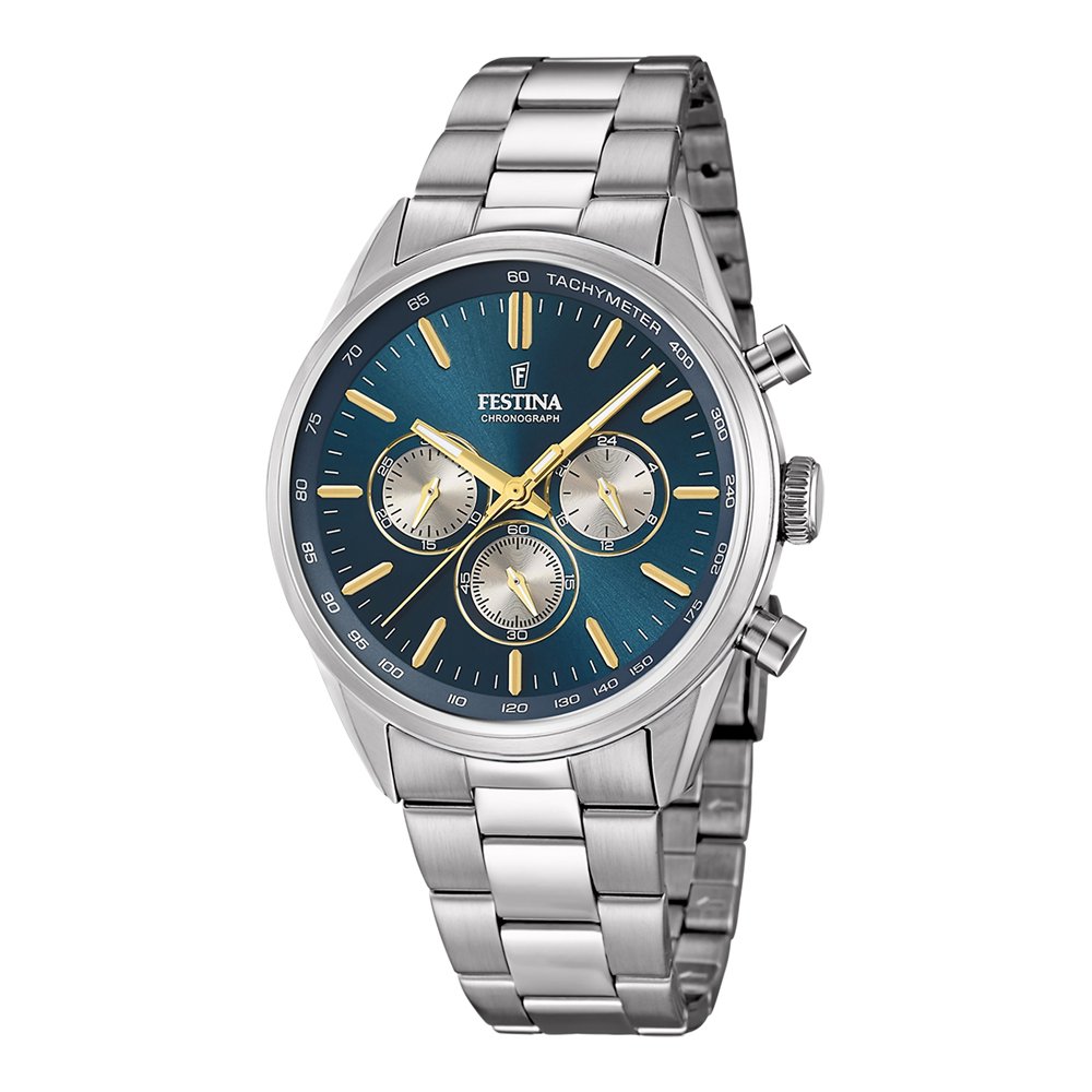 Vyriškas laikrodis Festina Timeless F16820/C Men's Watch Chronograph