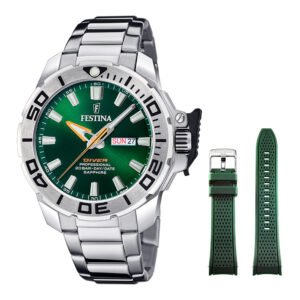 Vyriškas laikrodis Festina The Originals Diver Set F20665/2 Men's Watch Diver's Watch Multifunctional