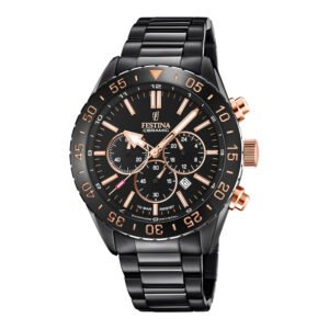 Vyriškas laikrodis Festina Ceramic F20577/1 Men's Watch Chronograph