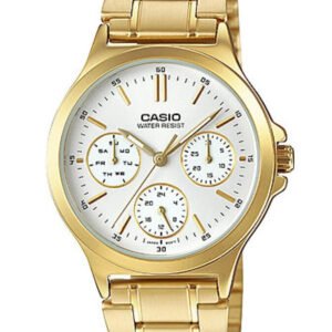 CASIO LTP-V300G-7A MOTERŲ LAIKRODIS (zd566b) + DĖŽUTĖ