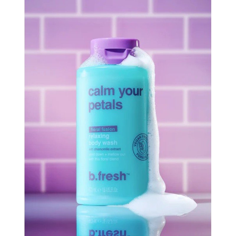 Calm Your Petals Relaxing Body Wash Atpalaiduojantis kūno prausiklis, 473ml – papildomas vaizdas 2