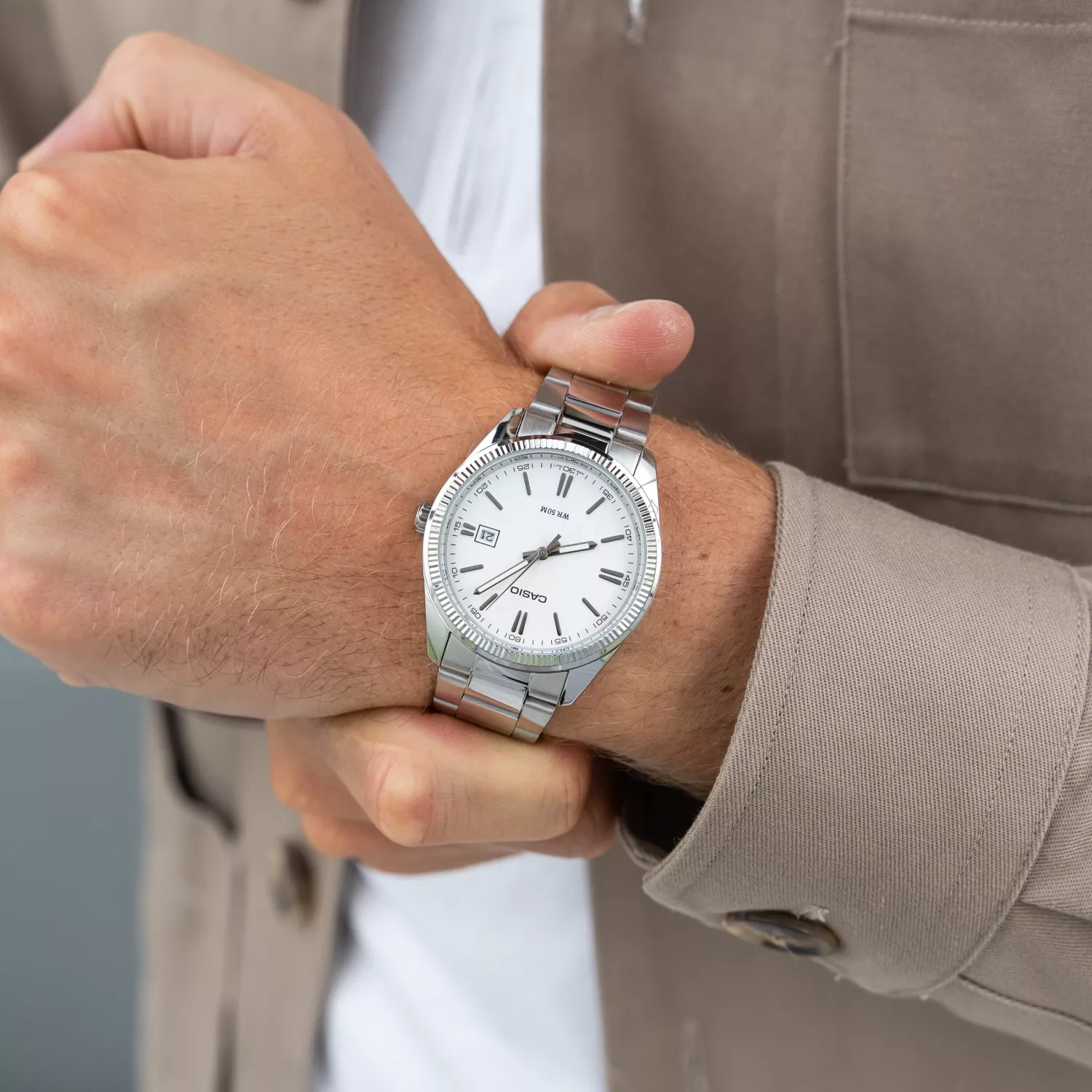 CASIO VYRIŠKAS LAIKRODIS MTP-1302D-7A1 (zd072c) + DĖŽUTĖ - Image 6