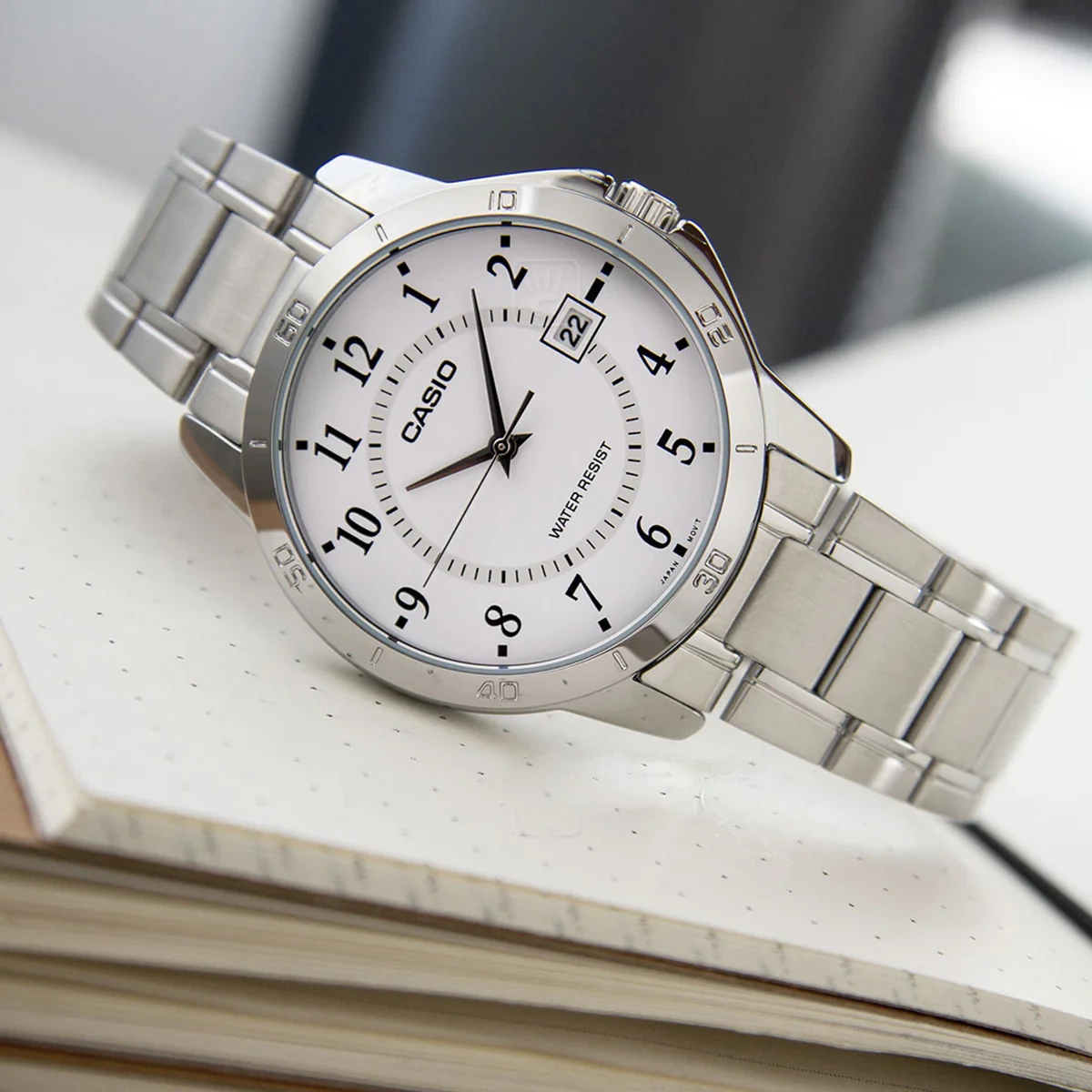 CASIO VYRIŠKAS LAIKRODIS MTP-V004D 7B (zd047b) + DĖŽUTĖ - Image 6
