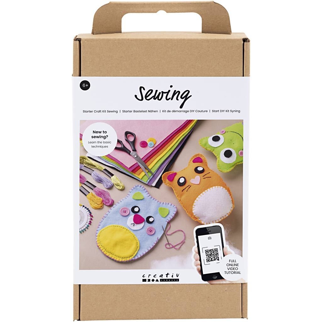 Creativ siuvimo rinkinys, meškiukai – papildomas vaizdas 1