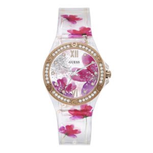 Moteriškas laikrodis Guess Clear Bloom GW0239L1