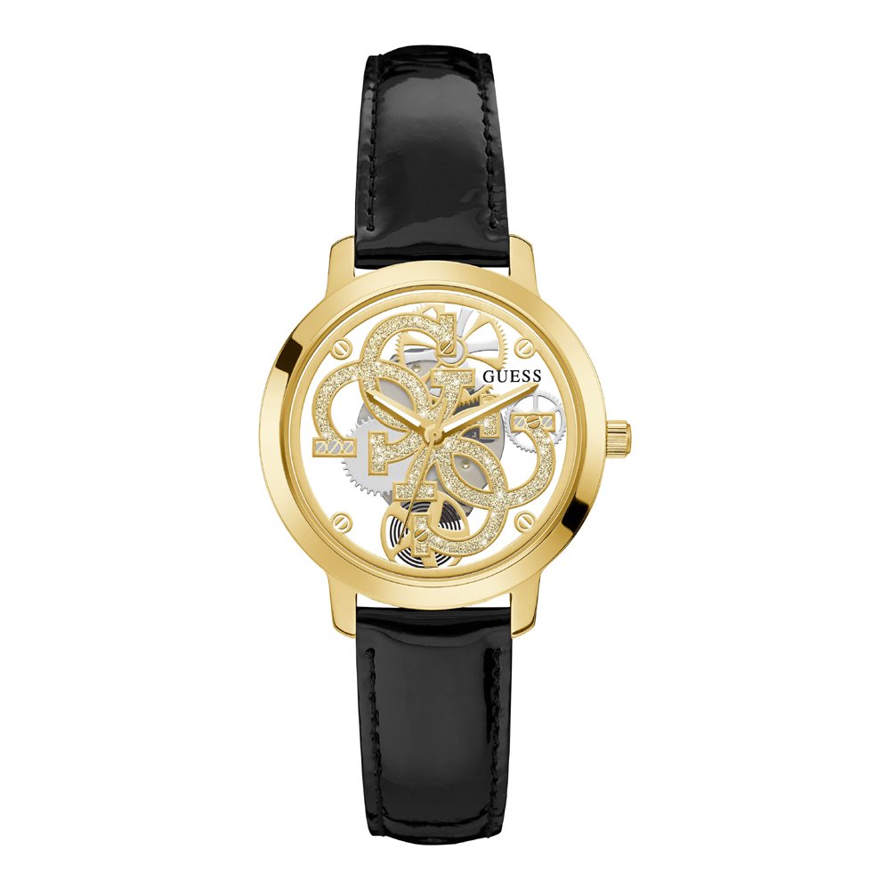 Moteriškas laikrodis Guess Quattro Clear GW0383L1