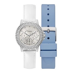 Moteriškas laikrodis Guess Crown Jewel Set GW0660L1