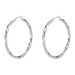 Moteriškas papuošalas Guess Ladies Creoles JUBE04184JWRHTU
