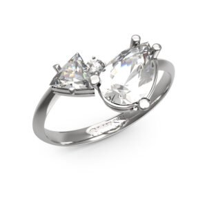 Moteriškas papuošalas Guess Ladies Ring JUBR04418JWRH52
