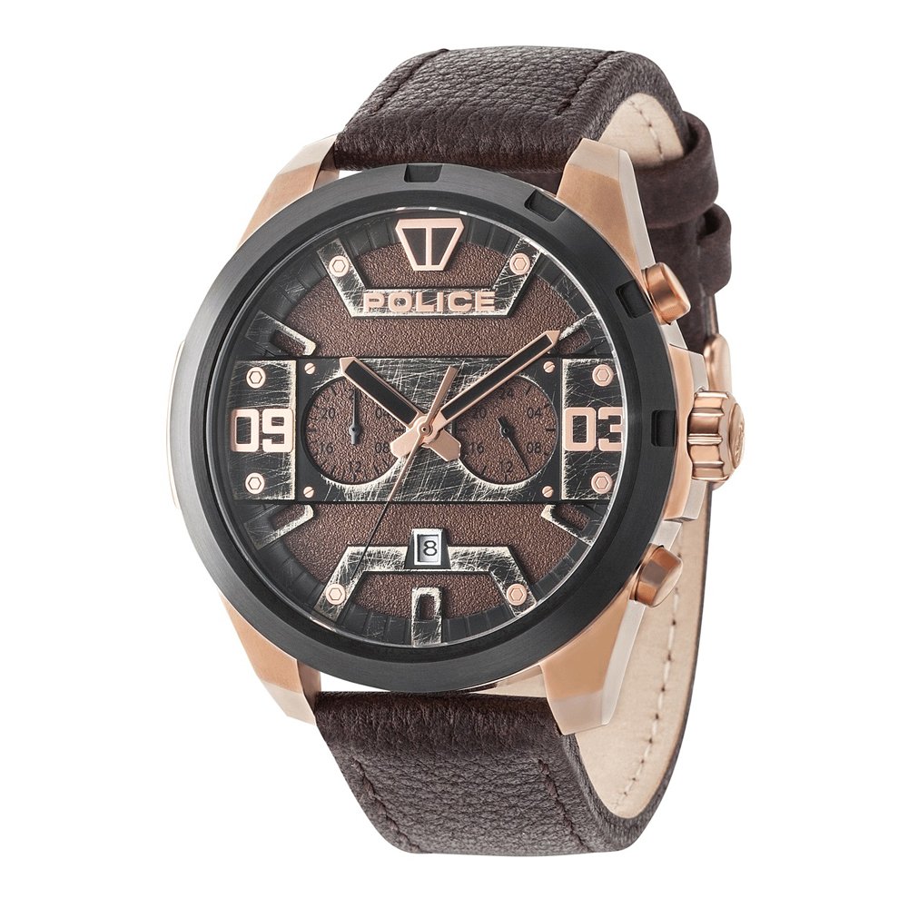 Vyriškas laikrodis Police Dash PL.15365JSRB/12 Dualtimer