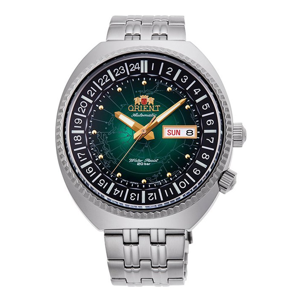 Vyriškas laikrodis Orient World Map Revival Automatic RA-AA0E02E39B