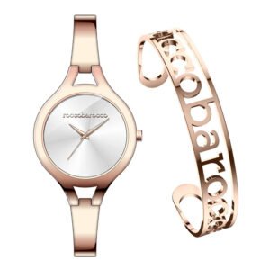 Moteriškas laikrodis Roccobarocco RB.2216S-04M and Bangle Set