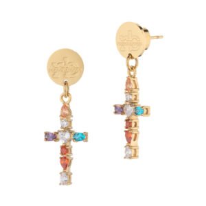 Moteriškas papuošalas Roccobarocco Ladies Earrings RBJ0022GP