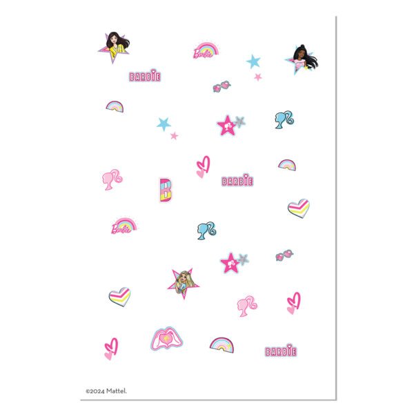Barbie Snails nagų lipdukai, Dream Team – papildomas vaizdas 1