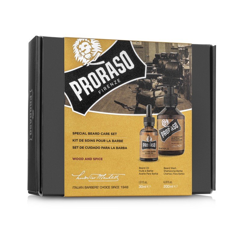 Duo Pack Wood & Spice Beard Oil & Shampoo Barzdos priežiūros rinkinys, 1vnt – papildomas vaizdas 2