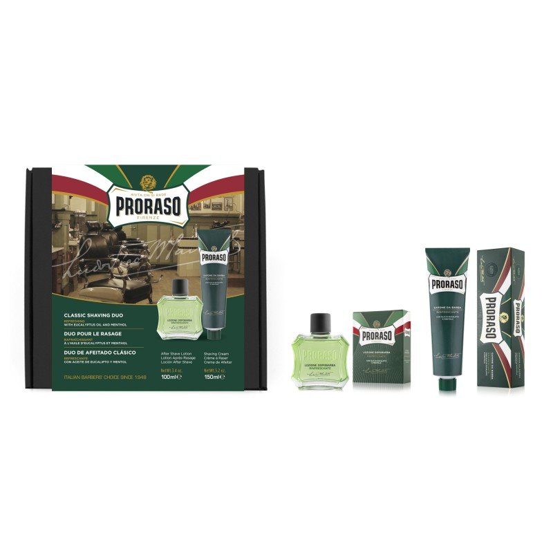 Duo Pack Refresh Shaving Cream & Lotion Skutimosi rinkinys, 1vnt