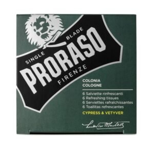 Cypress & Vetyver Refreshing Tissues Gaivinančios servetėlės, 6 vnt.