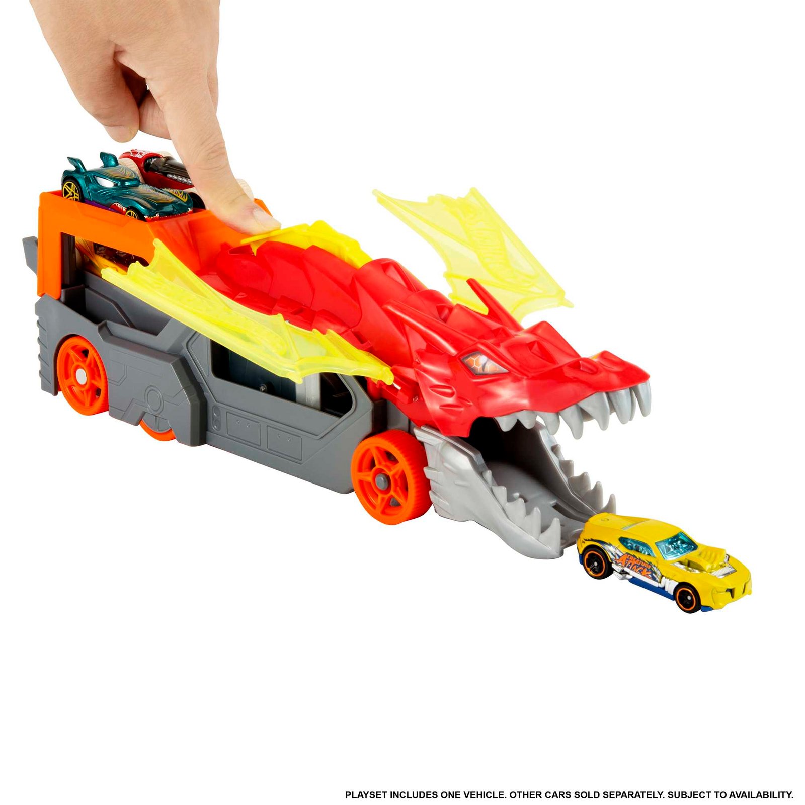 HOT WHEELS transporteris – Drakonas (GTK42) – papildomas vaizdas 4