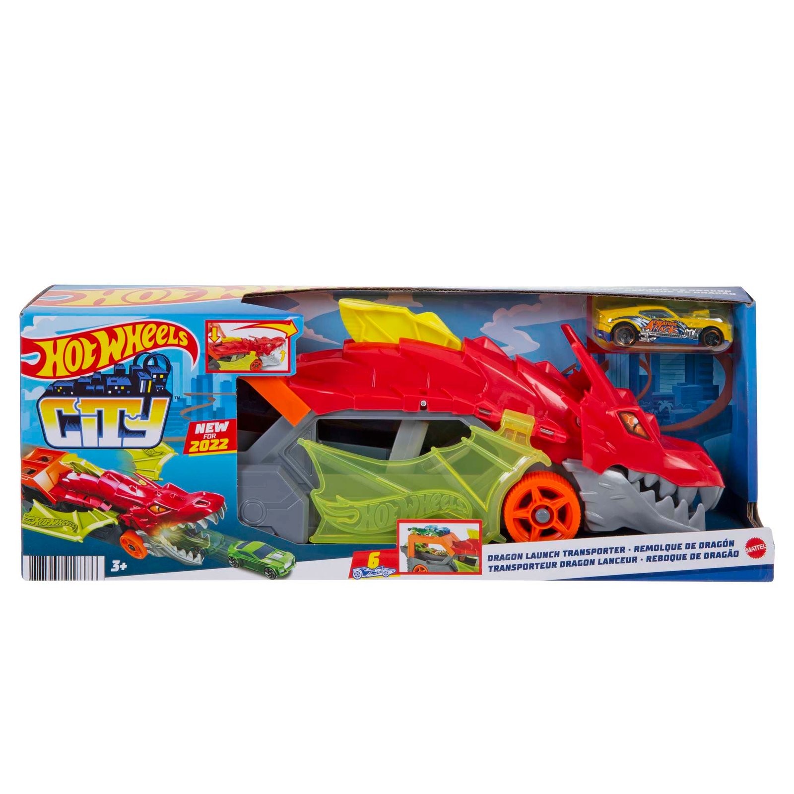 HOT WHEELS transporteris – Drakonas (GTK42) – papildomas vaizdas 5