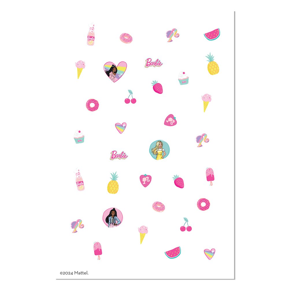 Barbie Snails nagų lipdukai, Happy Vibes – papildomas vaizdas 2