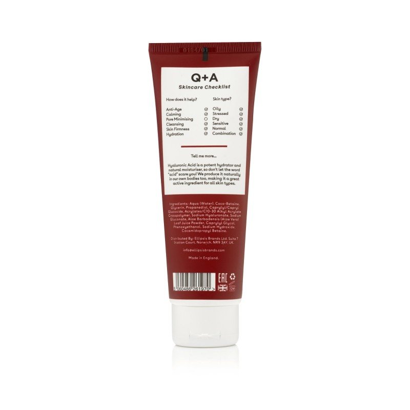 Hyaluronic Acid Hydrating Cleanser Drėkinamasis veido prausiklis su hialuronu, 125ml – papildomas vaizdas 1