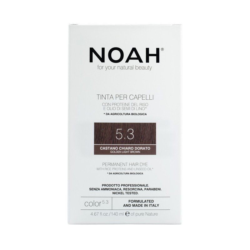 Permanent Hair Dye 5.3 Golden Light Brown Ilgalaikiai plaukų dažai, 140 ml