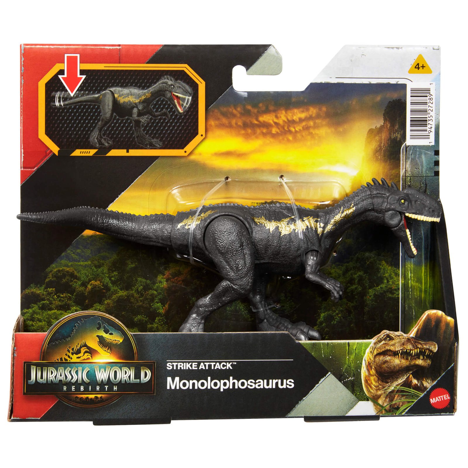 JURASSIC WORLD puolantis dinozauras (JGB77) – papildomas vaizdas 2