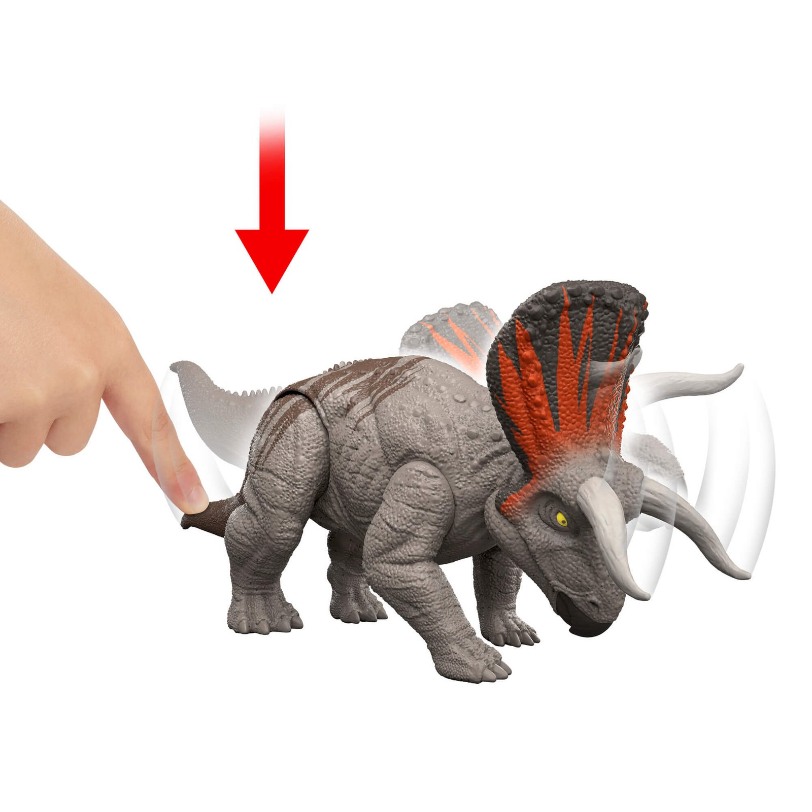 JURASSIC WORLD puolantis dinozauras (JGB77) – papildomas vaizdas 13