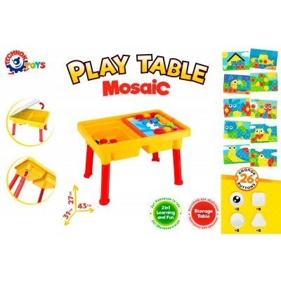 Technok stalas su mozaika 43 cm – papildomas vaizdas 1