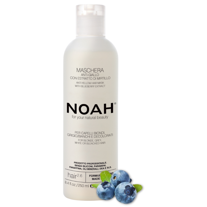 2.6. Anti-Yellow Hair Mask Geltonus tonus neutralizuojanti plaukų kaukė, 250ml