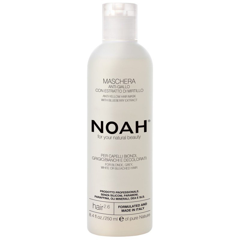 2.6. Anti-Yellow Hair Mask Geltonus tonus neutralizuojanti plaukų kaukė, 250ml – papildomas vaizdas 1