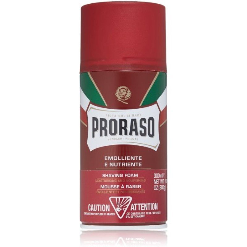Red Line Shaving Foam Odą minkštinančios skutimosi putos, 300ml