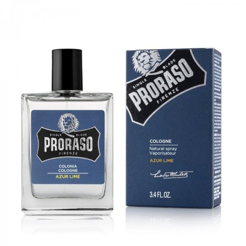 Azur Lime Eau de Cologne Odekolonas, 100 ml