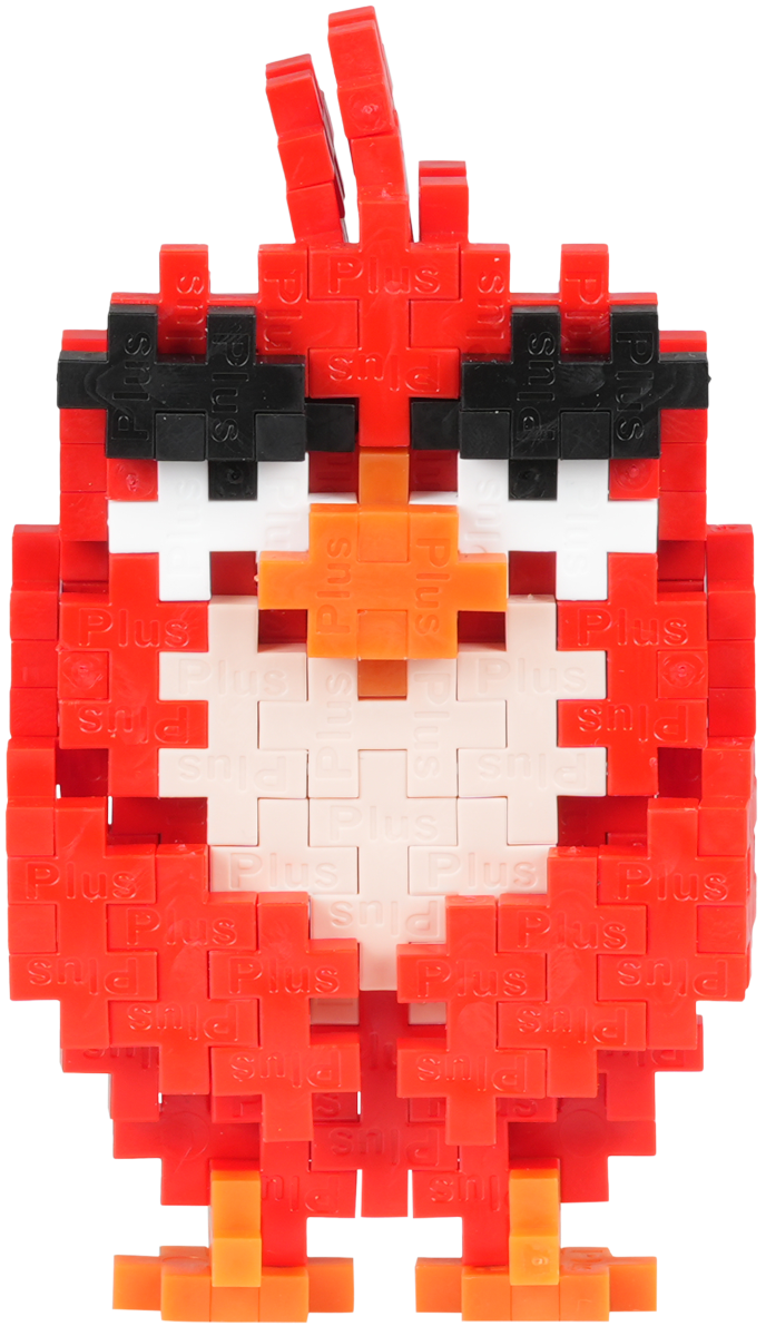 Plus Plus konstruktorius Angry Birds Raudonukas, 110 det. – papildomas vaizdas 2
