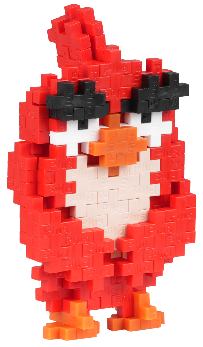 Plus Plus konstruktorius Angry Birds Raudonukas, 110 det. – papildomas vaizdas 3