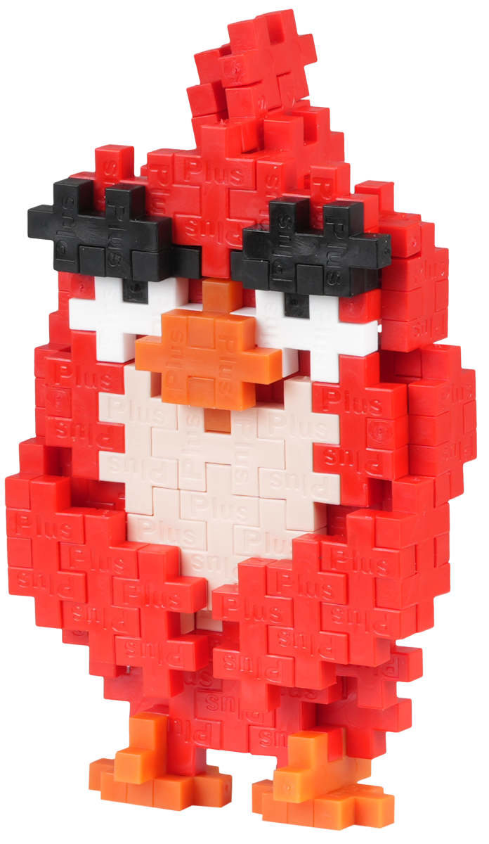 Plus Plus konstruktorius Angry Birds Raudonukas, 110 det. – papildomas vaizdas 4
