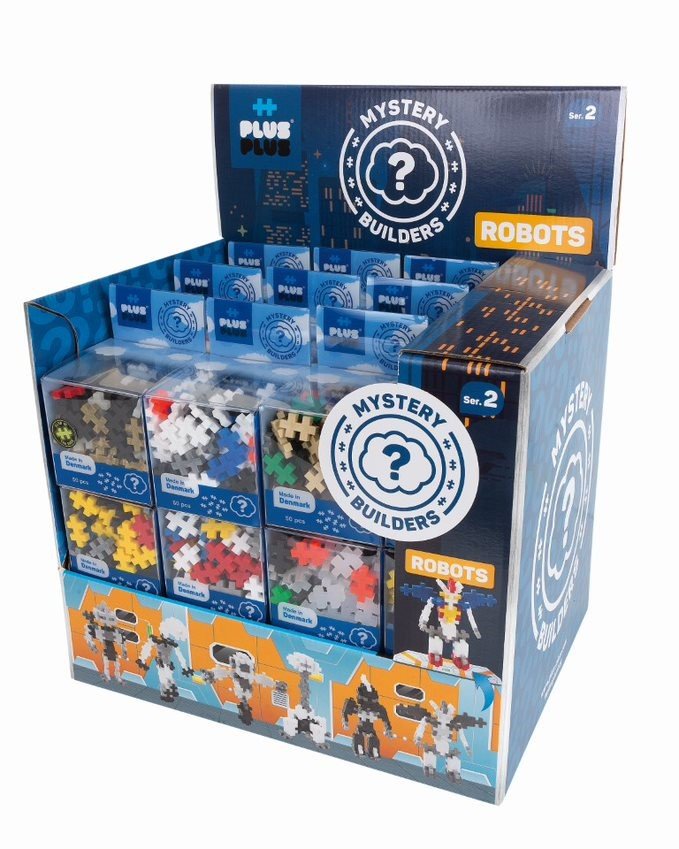 Plus Plus konstruktorius PASLAPTIS Robotai Nr 2 – papildomas vaizdas 1