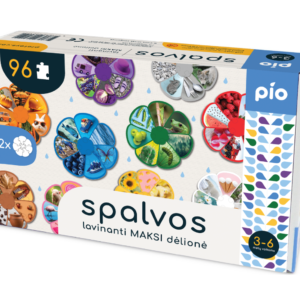Lavinanti dėlionė SPALVOS, 3-6 metų vaikams
