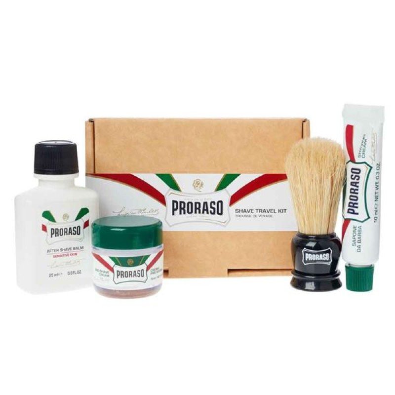 Travel Shaving Kit Kelioninis skutimosi rinkinys, 1vnt.