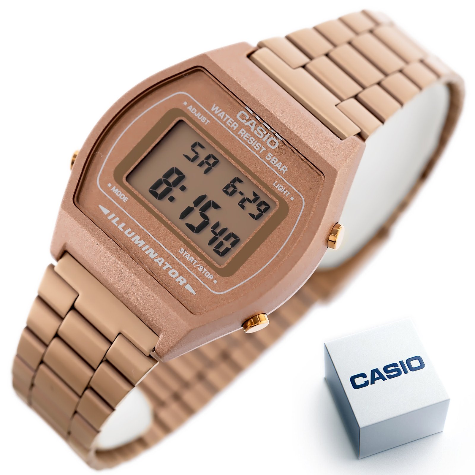 CASIO B640WC-5A MOTERŲ LAIKRODIS (zd608a) + DĖŽUTĖ - Image 9