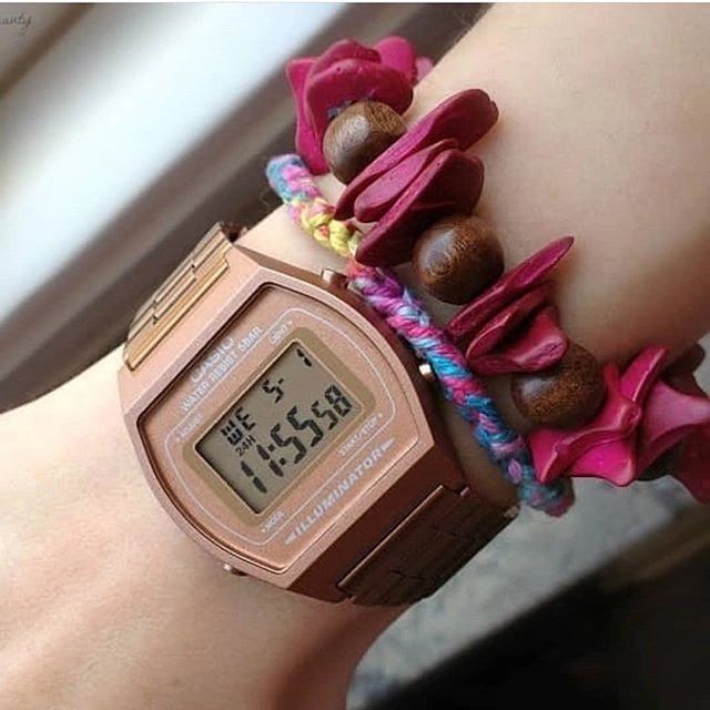CASIO B640WC-5A MOTERŲ LAIKRODIS (zd608a) + DĖŽUTĖ - Image 10