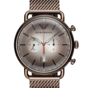 VYRIŠKI LAIKRODŽIAI EMPORIO ARMANI AR11169 - AVIATOR (zi020i)