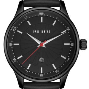 PAUL LORENS VYRIŠKI LAIKRODIS - PL11652A5-1A3 (zg354b) + DĖŽUTĖ