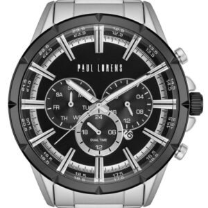 PAUL LORENS VYRIŠKI LAIKRODIS - PL13605B-1C1 (zg359a) + DĖŽUTĖ