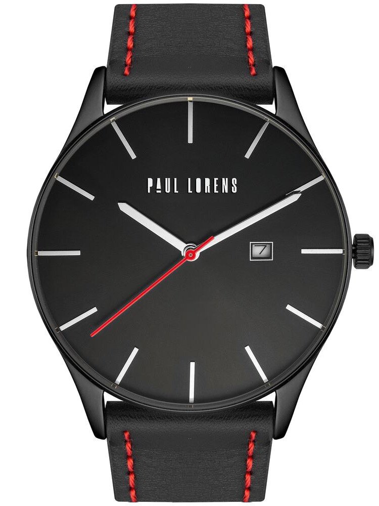 PAUL LORENS VYRIŠKI LAIKRODIS - PL7028A2-1A3 (zg360b) + DĖŽUTĖ
